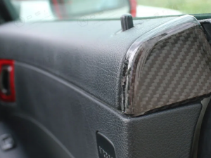 Mercedes Benz SLK Lateral Insert Door Cover - Carbon Fiber - R172